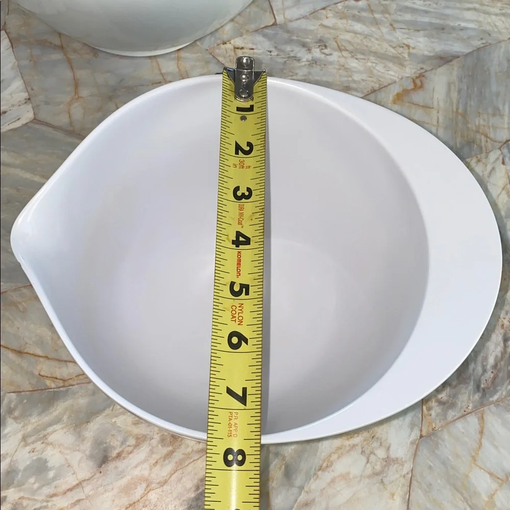 Williams-Sonoma White Mixing Bowls Set of 3